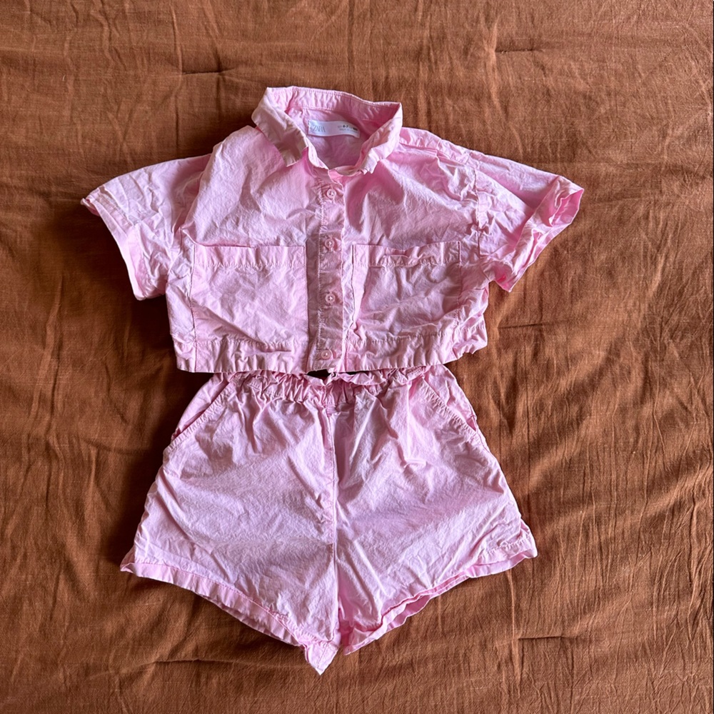 SOLD Zara Kids Shorts and Top Set